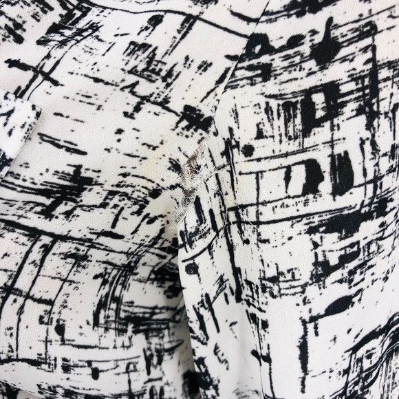 4 for $25 SALE!!!! Sheer Button Down Blouse - Picture 6 of 7